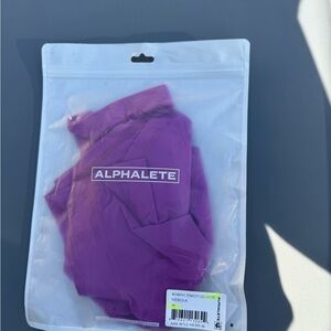 Alphalete Vibrant Purple Biker Shorts